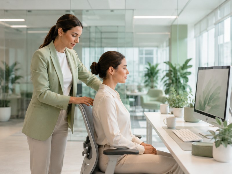 Postür farkındalığı ve ergonomi uygulaması